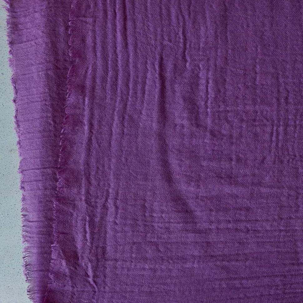 Merci - Étole en laine - Violet