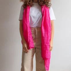 Merci - Étole Légère - Fuchsia