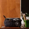 Merci - Trousse en canvas Weekender - Noir