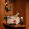 Merci - Trousse en canvas Weekender - Naturel