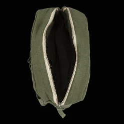Merci - Trousse en lin lavé - Vert Anduze