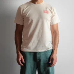 Merci - T-shirt Cafe Non Merci - Ecru