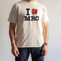 Merci - T-Shirt I ❤️ MRC - Écru