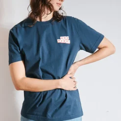 Merci - T-Shirt Non Merci Definition - Marine