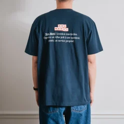 Merci - T-Shirt Non Merci Definition - Marine