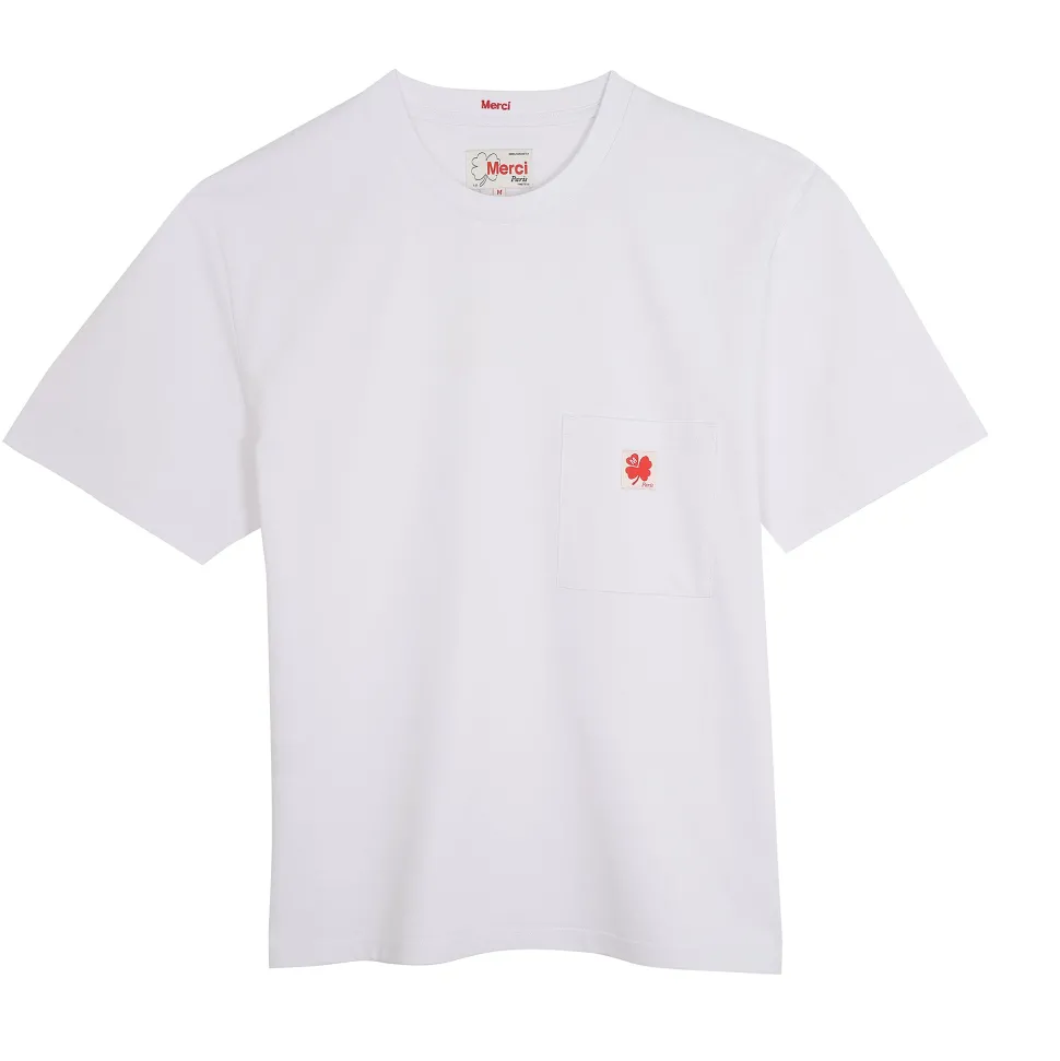 Merci - T-Shirt Vadim - Blanc