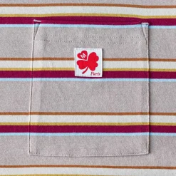 Merci - T-Shirt Vadim Stripes - Moka