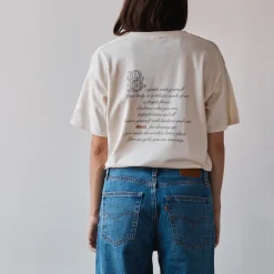Merci x Amélie Grataloup - T-Shirt - Ecru