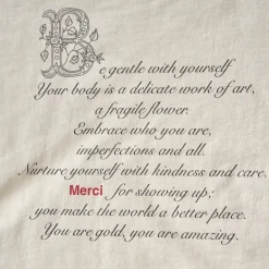 Merci x Amélie Grataloup - T-Shirt - Ecru