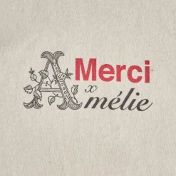 Merci x Amélie Grataloup - T-Shirt - Ecru