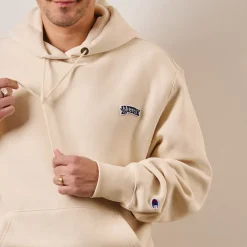 Merci x Champion - Sweat à Capuche - Beige
