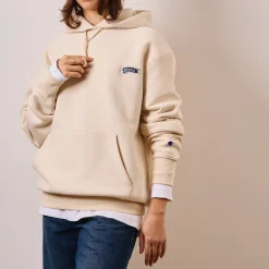 Merci x Champion - Sweat à Capuche - Beige