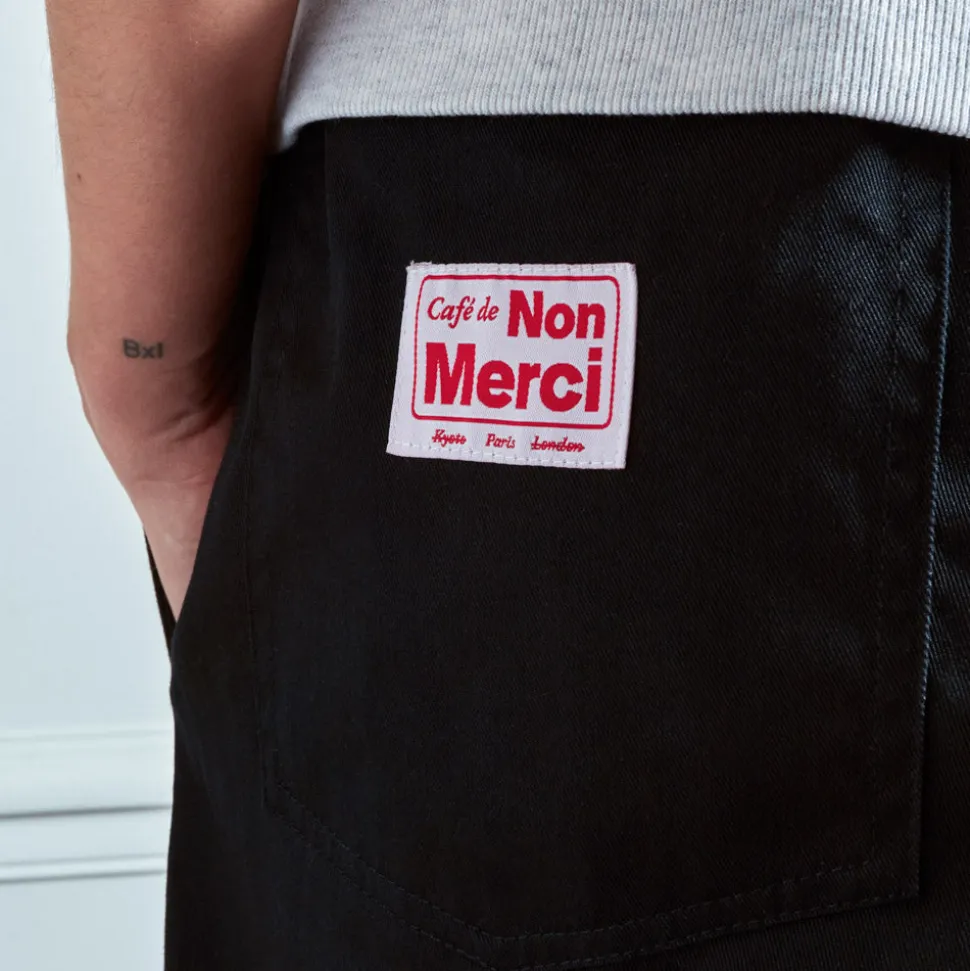 Merci x Cookman - Pantalon Solid - Noir