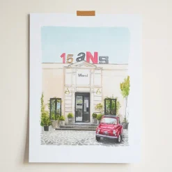 Merci x Ján Teplan - Affiche 15 Years