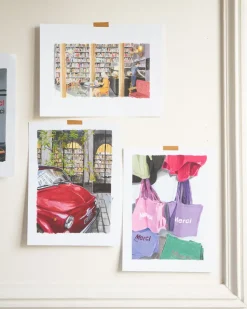 Merci x Ján Teplan - Affiche Life full of Books