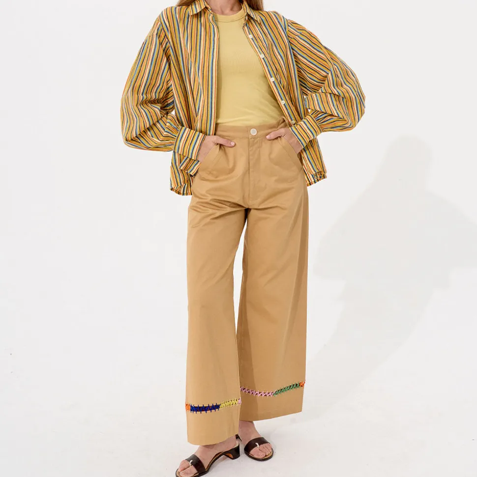 Mii Collection - Pantalon Lena - Beige