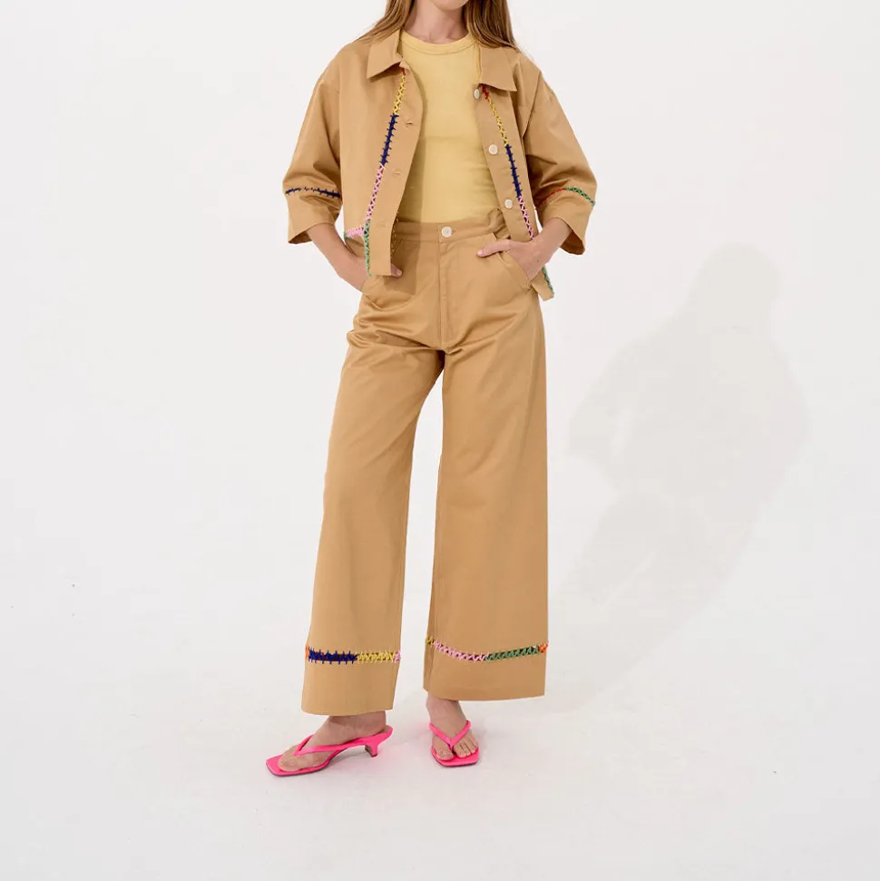 Mii Collection - Pantalon Lena - Beige