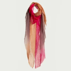Mirror in the sky - Foulard St Tropez - Rose