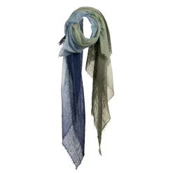 Mirror in the sky - Foulard St Tropez - Bleu/Violet