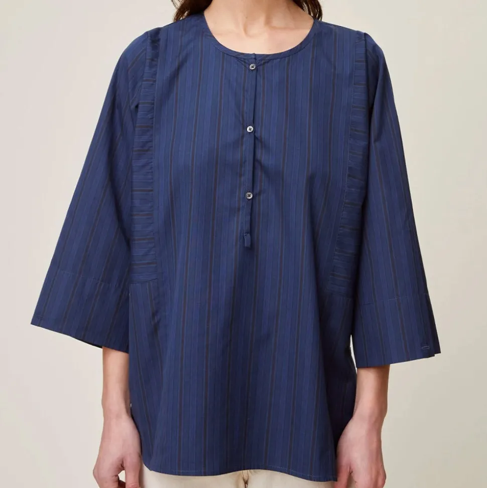 Moismont - Chemise Rayures - Marine