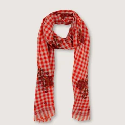Moismont - Echarpe n°693 - Flowers Poppy Red