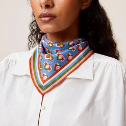 Moismont - Foulard N°710 - Bleu