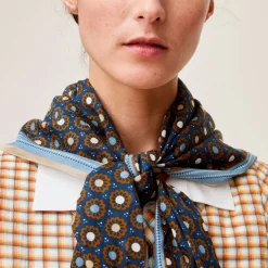 Moismont - Foulard N°715 - Bleu
