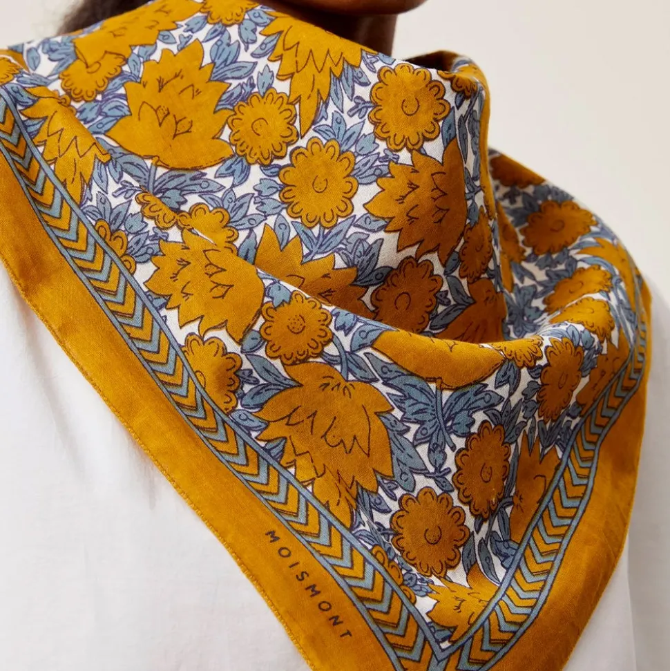 Moismont - Foulard n°680 - Café