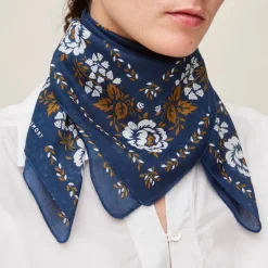 Moismont - Foulard N°652 - Marine