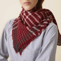 Moismont - Foulard n°744 - Red Wine