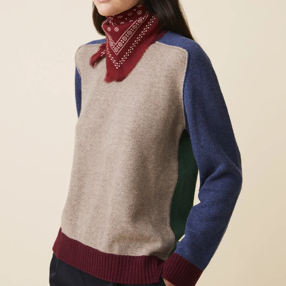 Moismont - Foulard n°676 - Red Wine