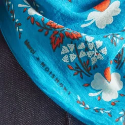 Moismont x Merci - Bandana Trèfle - Turquoise