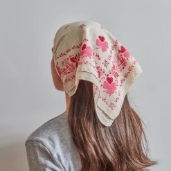 Moismont x Merci - Bandana Trèfle - Rose