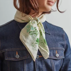 Moismont x Merci - Bandana Trèfle - Vert