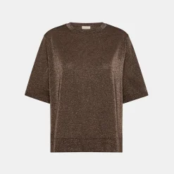 Momoni - T-Shirt Iora - Marron