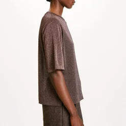 Momoni - T-Shirt Iora - Marron