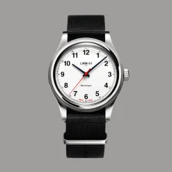 Montre LMM-01 : Blanc (Mécanique)