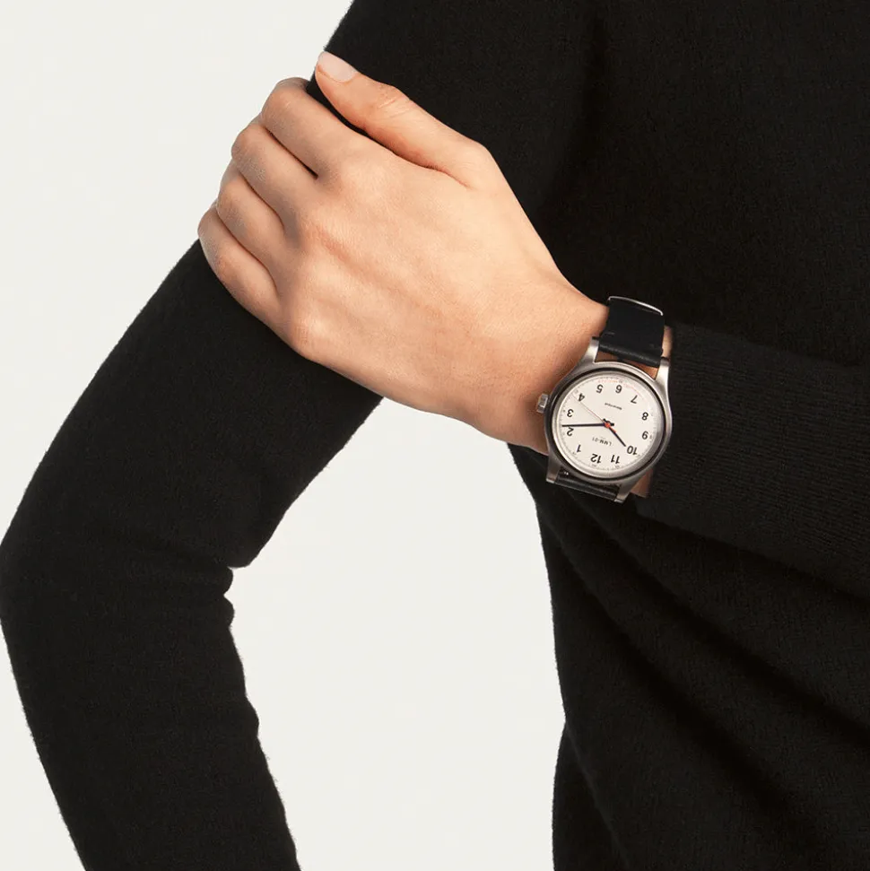 Montre LMM-01 : Blanc (Mécanique)