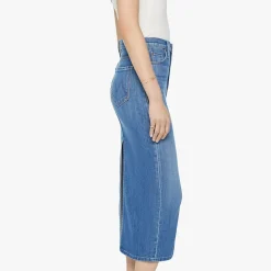 Mother - Jupe Pencil Pusher - Bleu