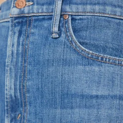 Mother - Jupe Pencil Pusher - Bleu