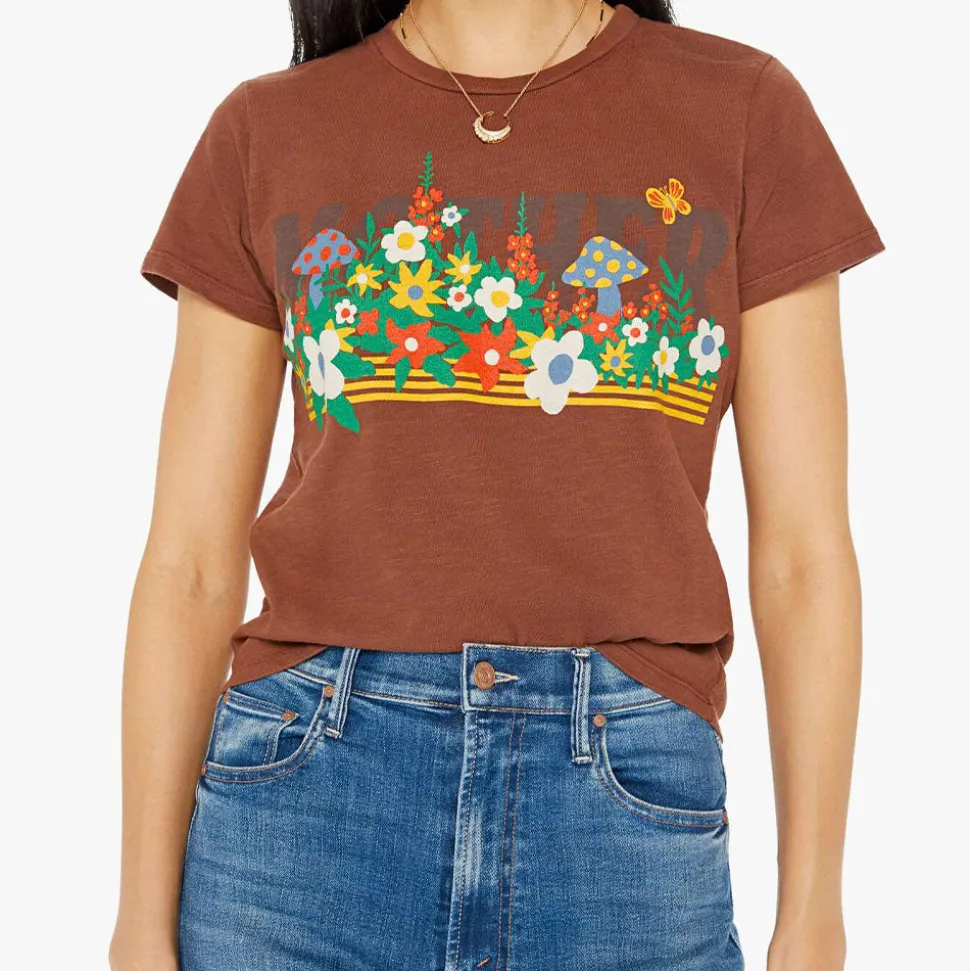 Mother - T-shirt Lil Sinful - Marron