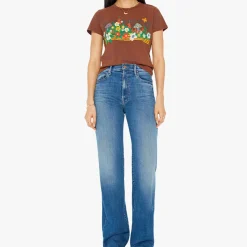 Mother - T-shirt Lil Sinful - Marron