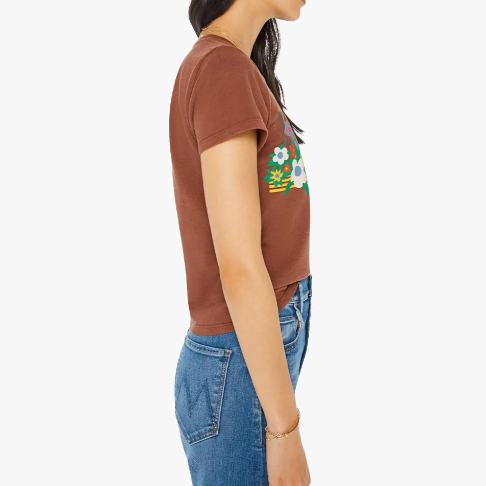 Mother - T-shirt Lil Sinful - Marron