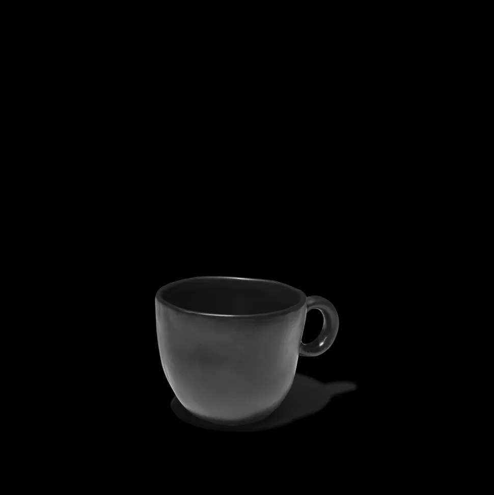 Mug en grès - Noir