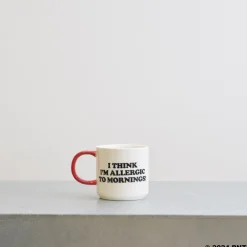 Mug en porcelaine - Allergic to mornings