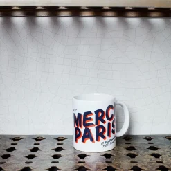 Mug Merci Paris - Marine