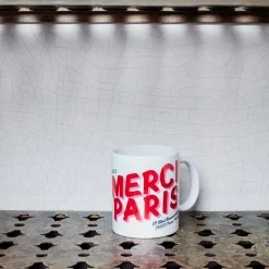 Mug Merci Paris - Rouge