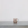 Mug Transparent - Marron & Bleu