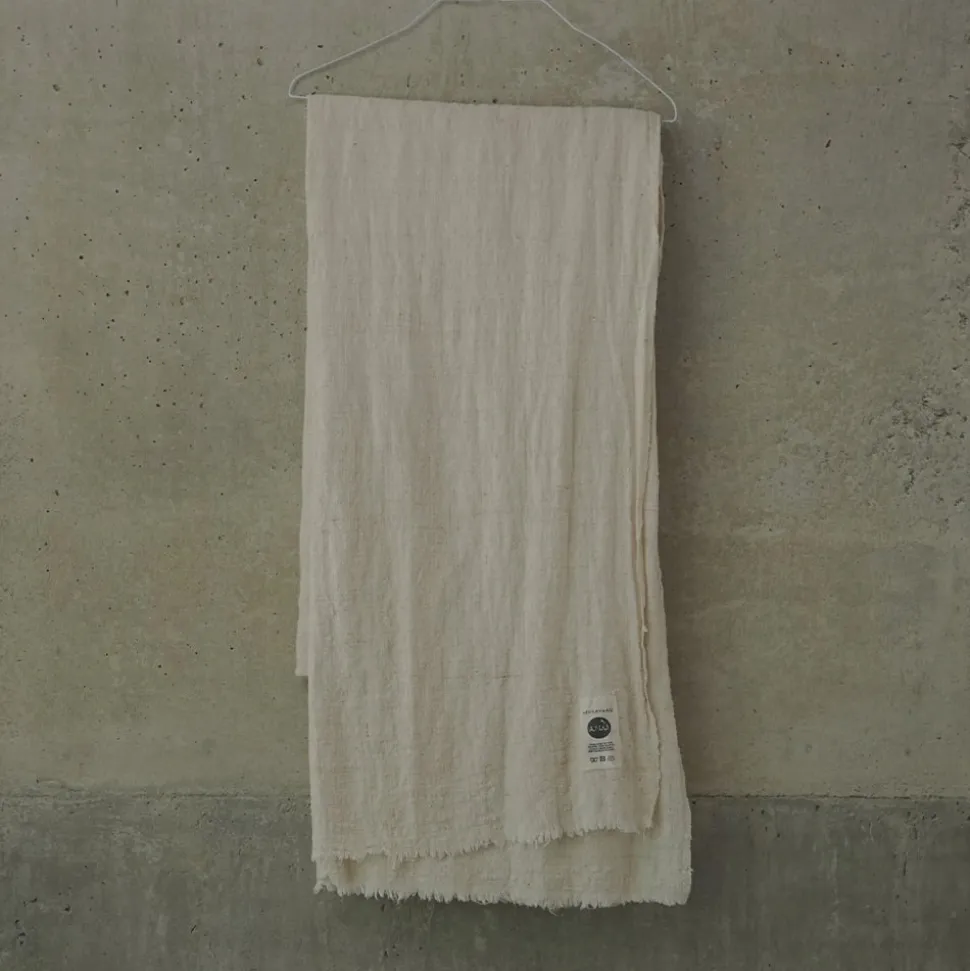 Mysayang - Écharpe Loom - Blanc