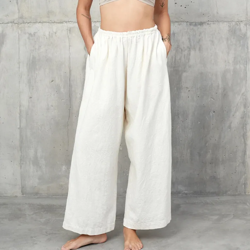 Mysayang - Pantalon Mudah - Blanc